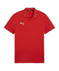PUMA teamGOAL Casuals Poloshirt Poloshirt Herren rotweiss