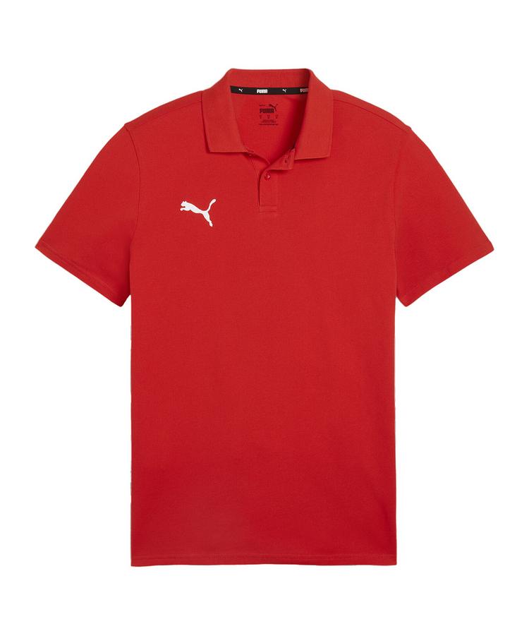 PUMA PUMA teamGOAL Casuals Poloshirt Poloshirt Herren - rotweiss - 0 | SportScheck