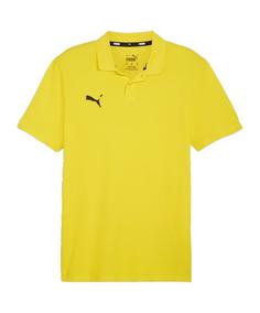PUMA teamGOAL Casuals Poloshirt Poloshirt Herren gelbschwarz