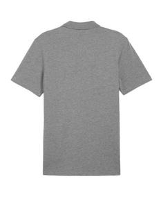 Rückansicht von PUMA teamGOAL Casuals Poloshirt Poloshirt Herren grauweiss