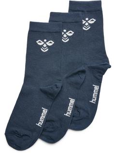 hummel SUTTON 3-PACK SOCK Freizeitsocken Kinder BLUE NIGHTS