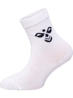Rückansicht von hummel SUTTON 3-PACK SOCK Freizeitsocken Kinder WHITE