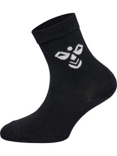 Rückansicht von hummel SUTTON 3-PACK SOCK Freizeitsocken Kinder BLACK