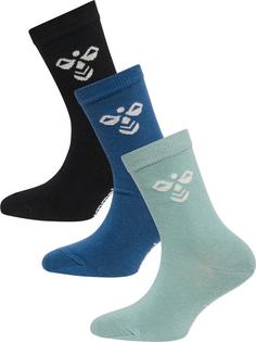 hummel SUTTON 3-PACK SOCK Freizeitsocken Kinder BLUE SURF