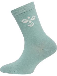 Rückansicht von hummel SUTTON 3-PACK SOCK Freizeitsocken Kinder BLUE SURF