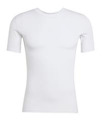 adidas Techfit Underwear Shirt Wei&szlig; Funktionsshirt Herren - weiss