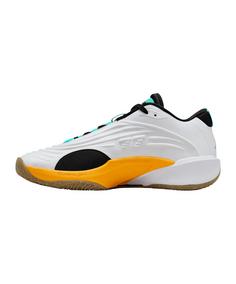 Rückansicht von Nike Luka 3 Weiß Hallenschuhe Herren weiss
