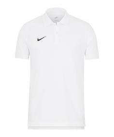 Nike Team Cotton Poloshirt Poloshirt Herren weiss