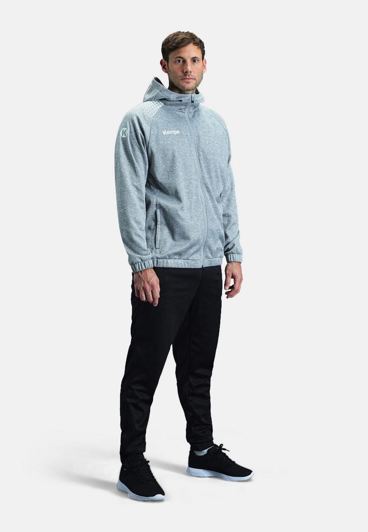 Kempa Kempa Ambition 28 Kapuzenjacke - dark grau melange - 0 | SportScheck
