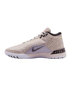 Rückansicht von Nike LeBron NXXT Genisus Hallenschuhe Herren lila