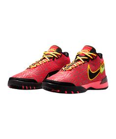 Nike LeBron NXXT Genisus Hallenschuhe Herren rotorangeschwarz