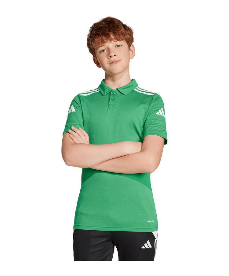 adidas adidas Squadra 25 Competition Polo Kids Poloshirt Kinder - gruenweiss - 1 | SportScheck