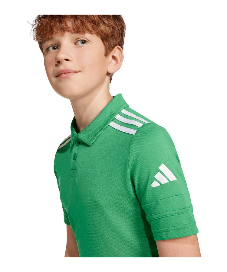 adidas adidas Squadra 25 Competition Polo Kids Poloshirt Kinder - gruenweiss - 2 | SportScheck