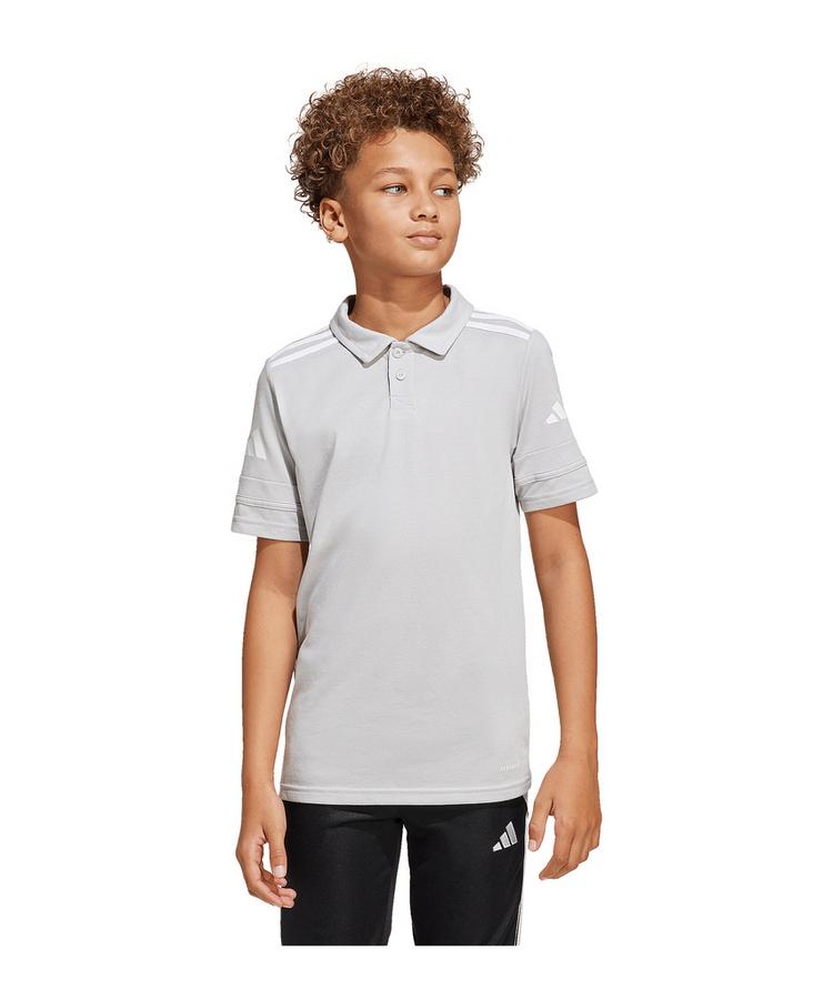 adidas adidas Squadra 25 Competition Polo Kids Poloshirt Kinder - grauweiss - 0 | SportScheck