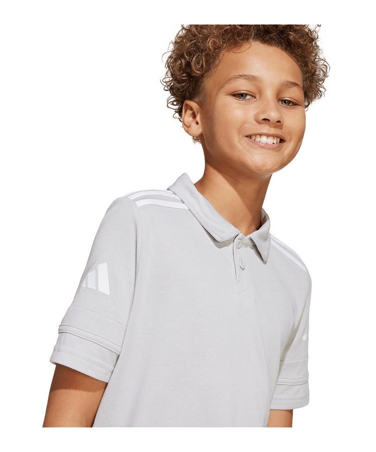 adidas adidas Squadra 25 Competition Polo Kids Poloshirt Kinder - grauweiss - 3 | SportScheck