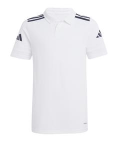 adidas Squadra 25 Competition Polo Kids Poloshirt Kinder weissschwarz