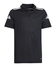 adidas Squadra 25 Competition Polo Kids Poloshirt Kinder schwarzweiss