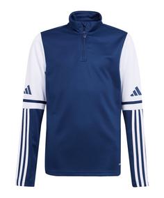 adidas Squadra 25 HalfZip Sweatshirt Kids Funktionssweatshirt Kinder blauweiss