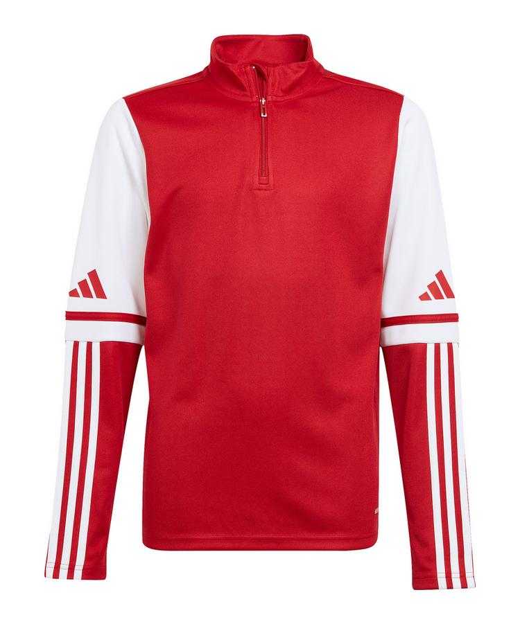 adidas adidas Squadra 25 HalfZip Sweatshirt Kids Funktionssweatshirt Kinder - rotweiss - 0 | SportScheck
