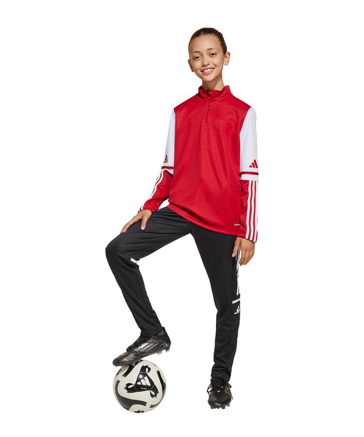 adidas adidas Squadra 25 HalfZip Sweatshirt Kids Funktionssweatshirt Kinder - rotweiss - 2 | SportScheck
