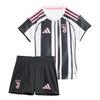 adidas Juventus Turin 25/26 Mini-Heimausr&uuml;stung Teamtrikot Kinder - White / Black