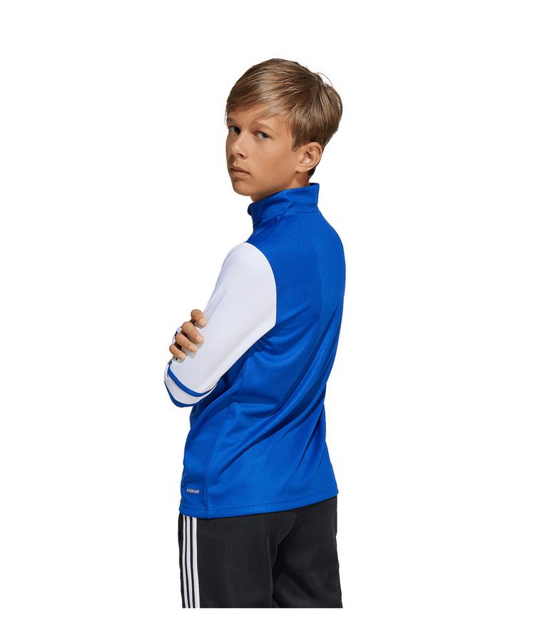adidas adidas Squadra 25 HalfZip Sweatshirt Kids Funktionssweatshirt Kinder - blauweissblau - 0 | SportScheck