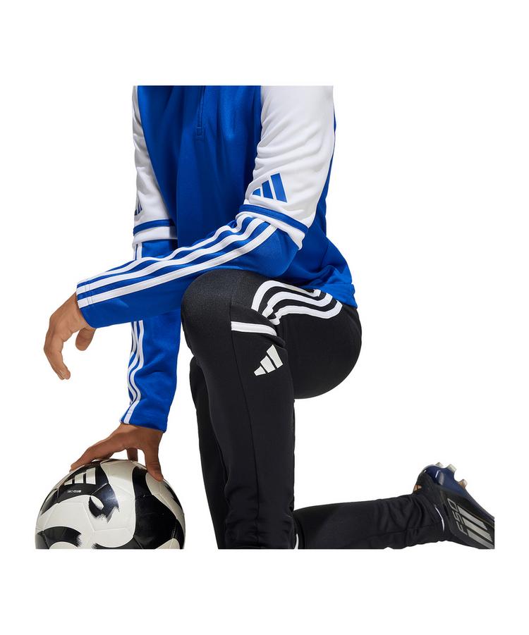 adidas adidas Squadra 25 HalfZip Sweatshirt Kids Funktionssweatshirt Kinder - blauweissblau - 1 | SportScheck