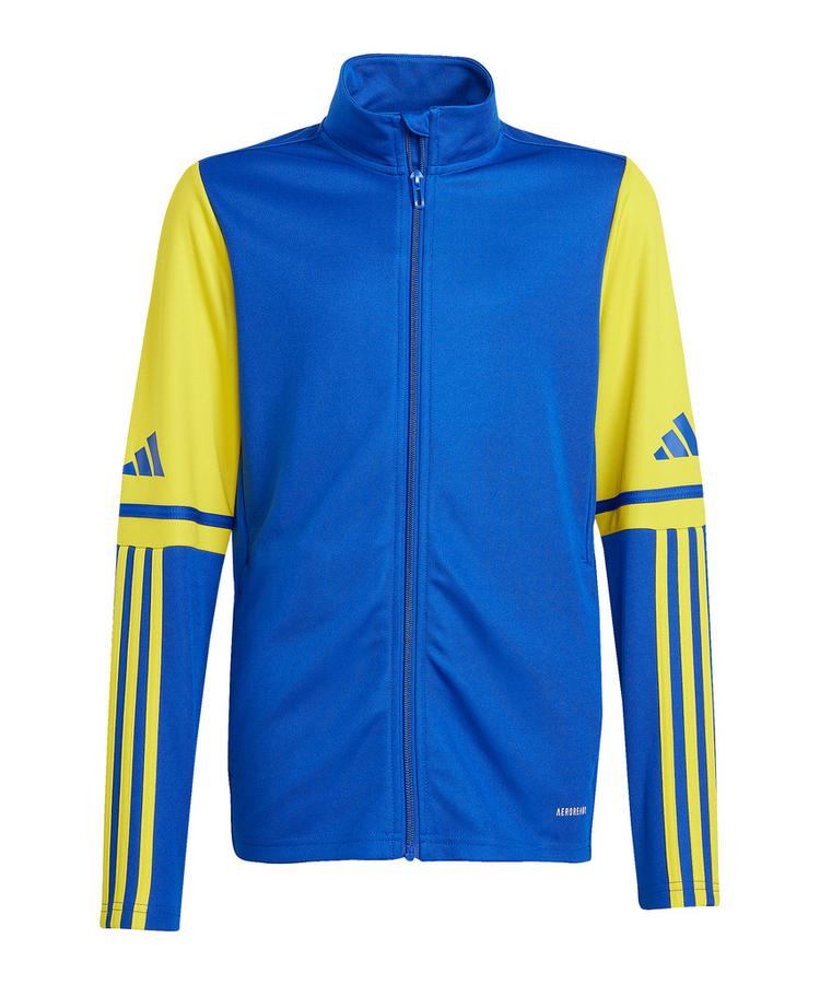 adidas adidas Squadra 25 HalfZip Sweatshirt Kids Funktionssweatshirt Kinder - blaugelb - 0 | SportScheck