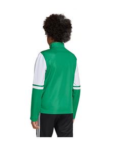 Rückansicht von adidas Squadra 25 HalfZip Sweatshirt Kids Funktionssweatshirt Kinder gruenweiss