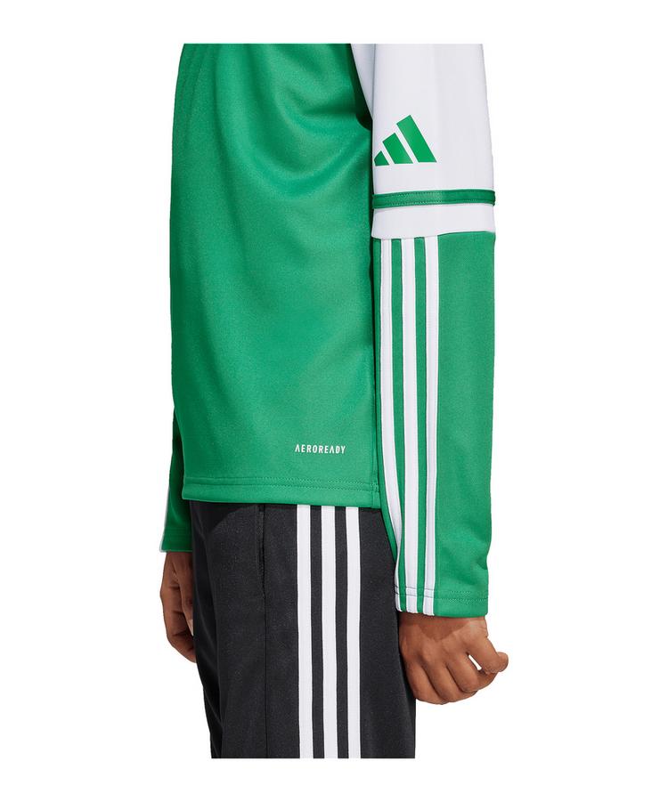 adidas adidas Squadra 25 HalfZip Sweatshirt Kids Funktionssweatshirt Kinder - gruenweiss - 0 | SportScheck