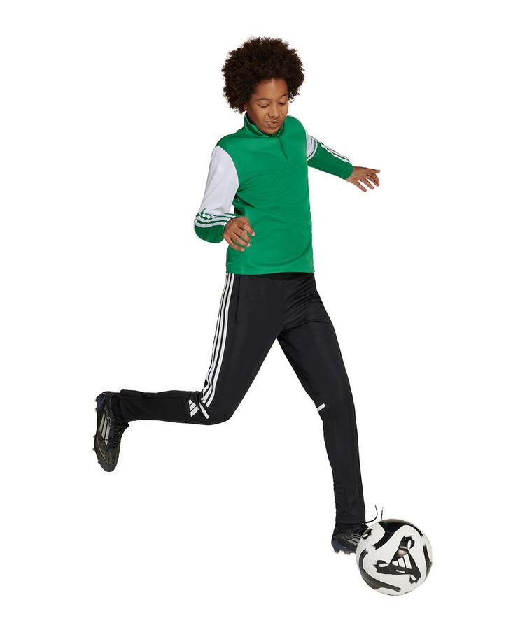 adidas adidas Squadra 25 HalfZip Sweatshirt Kids Funktionssweatshirt Kinder - gruenweiss - 3 | SportScheck