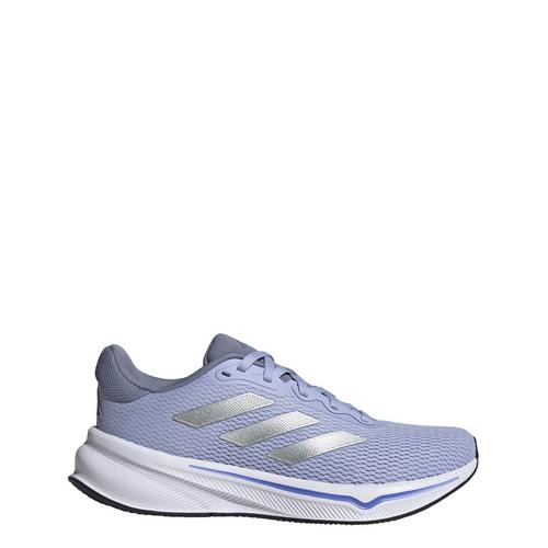 Rückansicht von adidas Response Laufschuh Laufschuhe Damen Violet Tone / Silver Metallic / Cobalt Blue