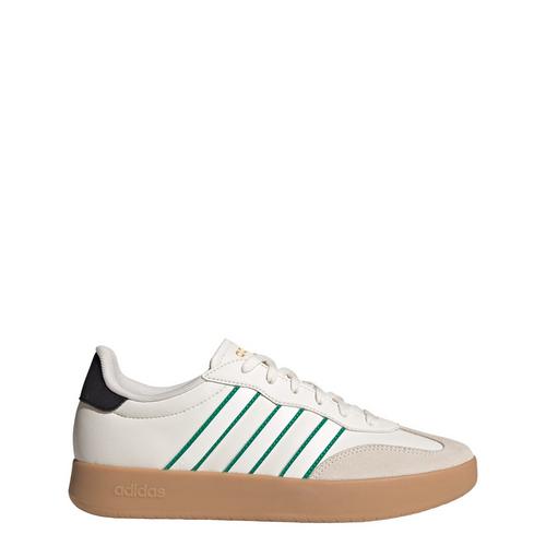 Rückansicht von adidas Barreda Schuh Sneaker Herren Core White / Core White / Court Green
