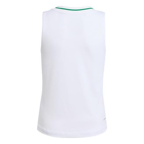 Rückansicht von adidas Tennis Climacool Kids Tanktop Funktionstank Kinder White