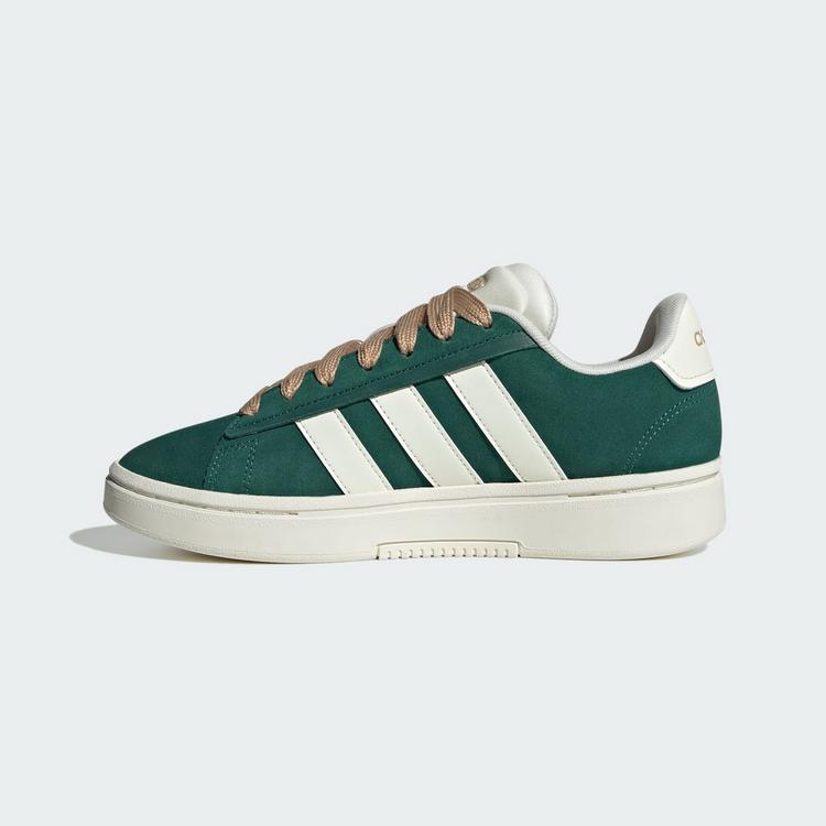 adidas adidas Grand Court Alpha Schuh Fitnessschuhe Damen - Collegiate Green / Off White / Magic Beige - 5 | SportScheck