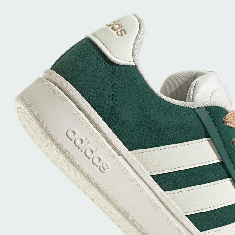 adidas adidas Grand Court Alpha Schuh Fitnessschuhe Damen - Collegiate Green / Off White / Magic Beige - 6 | SportScheck