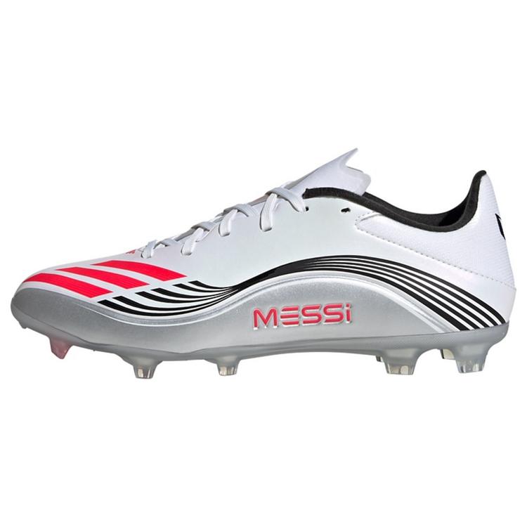 adidas adidas F50 Messi League FG/MG Fu&szlig;ballschuh Fu&szlig;ballschuhe - Cloud White / Lucid Red / Silver Metallic - 0 | SportScheck
