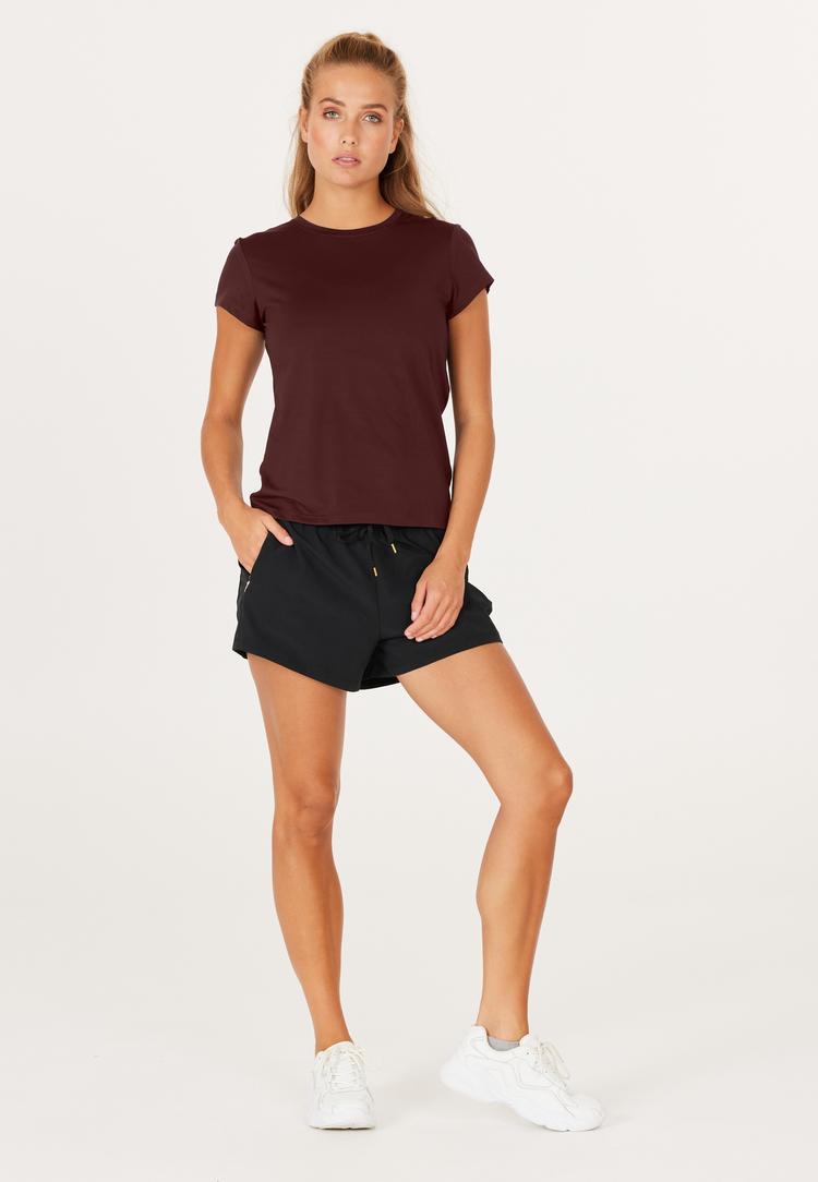 Athlecia Athlecia Almi Laufshirt Damen - 4241 Fudge - 0 | SportScheck