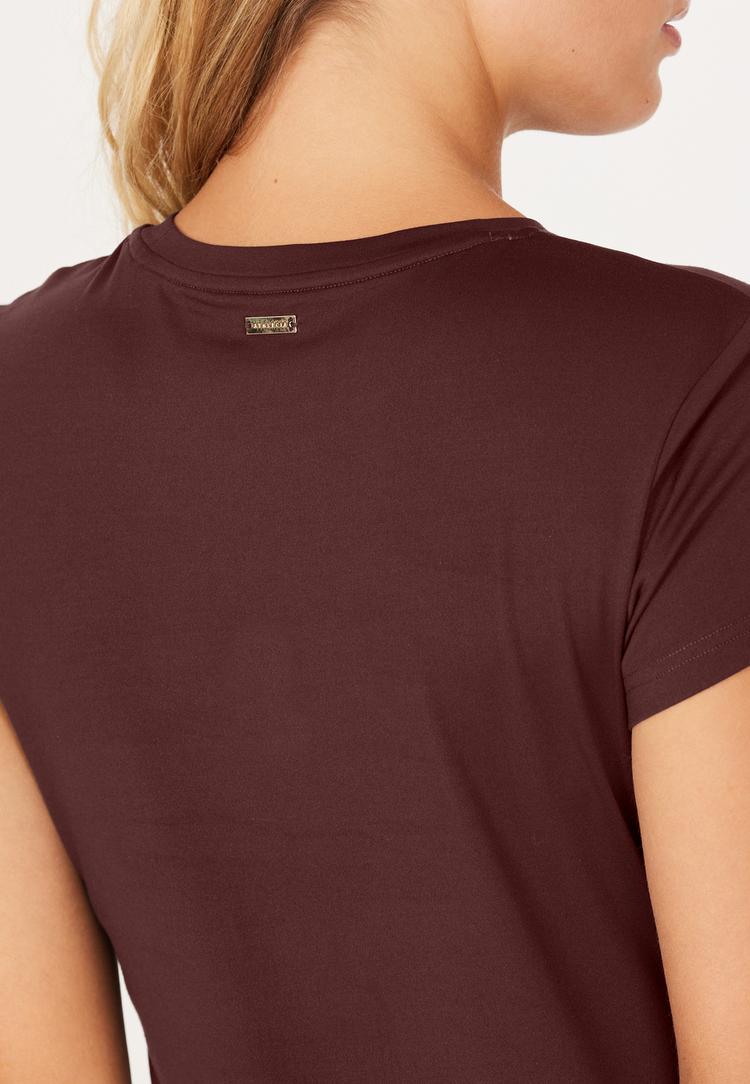 Athlecia Athlecia Almi Laufshirt Damen - 4241 Fudge - 2 | SportScheck