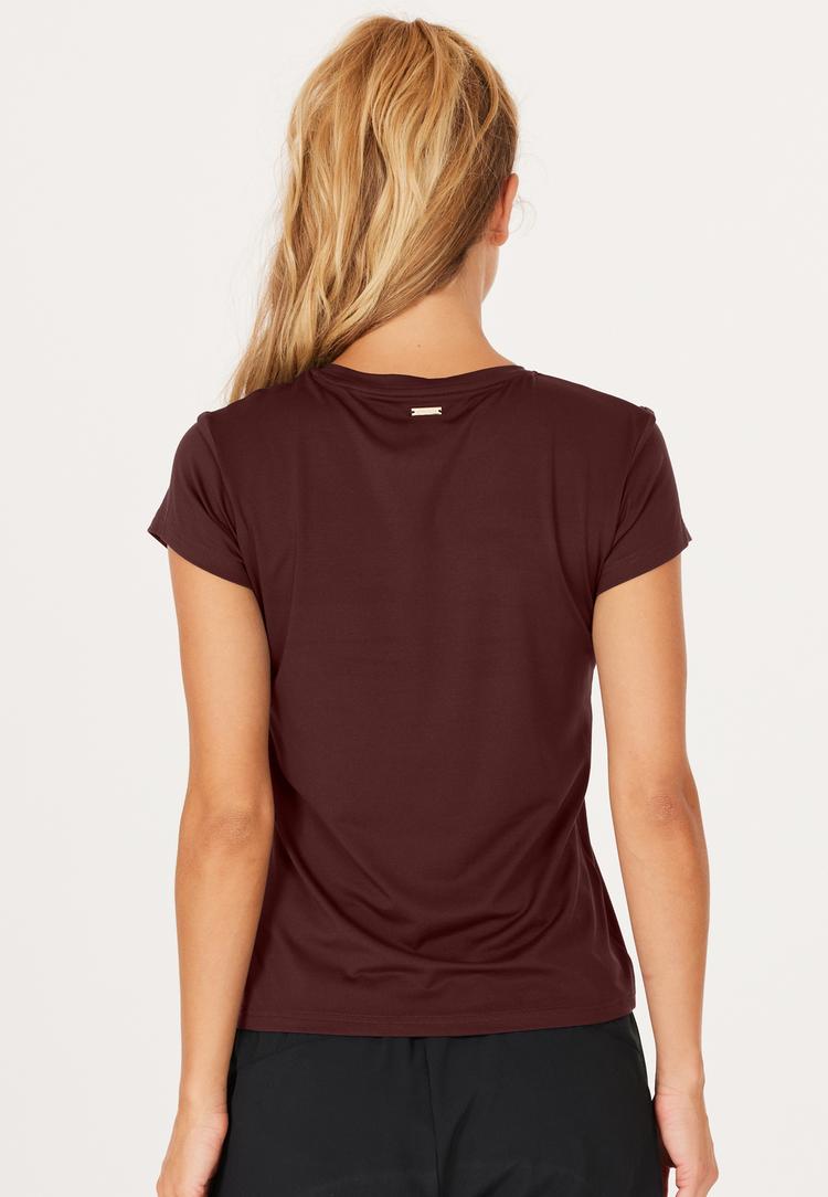 Athlecia Athlecia Almi Laufshirt Damen - 4241 Fudge - 3 | SportScheck
