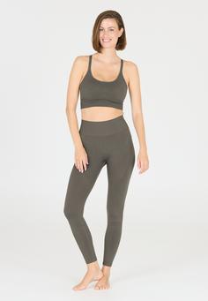 Rückansicht von Athlecia Foan V2 Sport-BH Damen 1013 Gunmetal