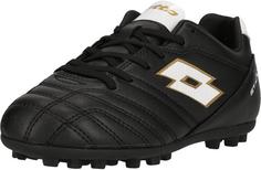 Rückansicht von Lotto Stadio 705 Fußballschuhe Kinder 1OG All Black/All White