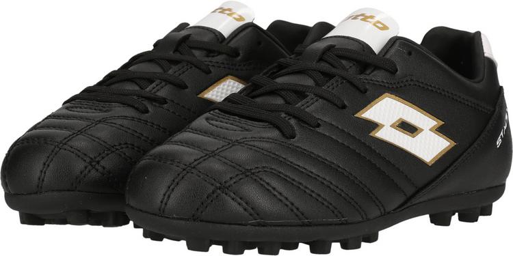 Lotto Lotto Stadio 705 Fu&szlig;ballschuhe Kinder - 1OG All Black/All White - 1 | SportScheck