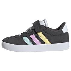adidas VL Court 3.0 Schuh Sneaker Kinder Grey Six / Halo Mint / Bliss Lilac
