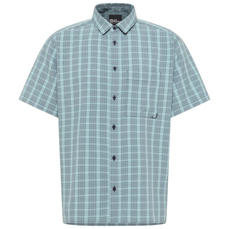 Jack Wolfskin Jack Wolfskin MESETA SHIRT M Funktionsshirt Herren - CHECK dark navy - 0 | SportScheck