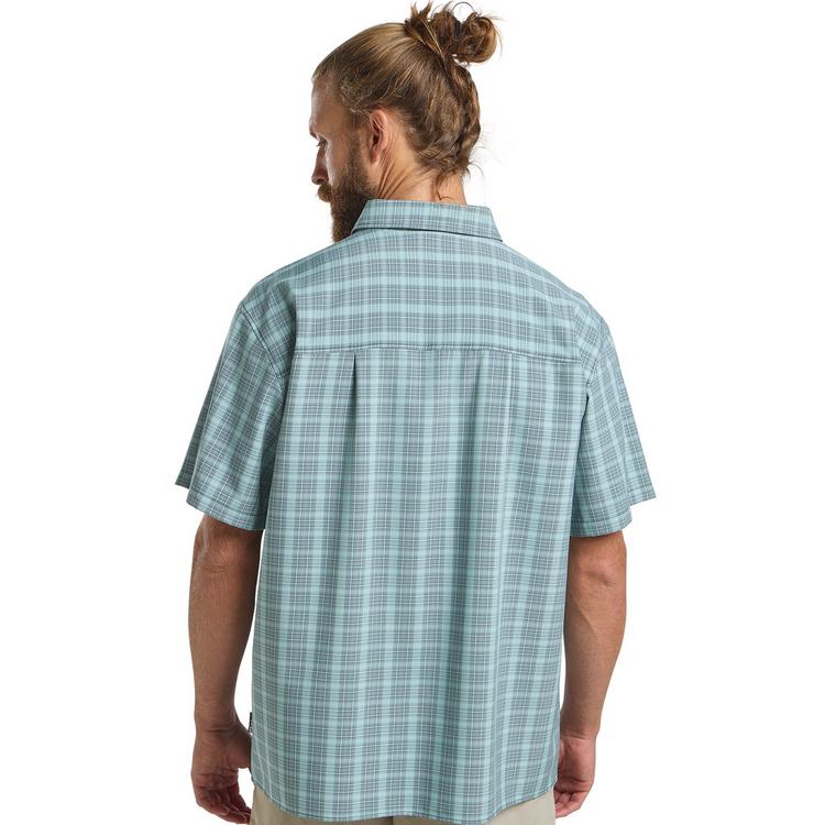 Jack Wolfskin Jack Wolfskin MESETA SHIRT M Funktionsshirt Herren - CHECK dark navy - 1 | SportScheck