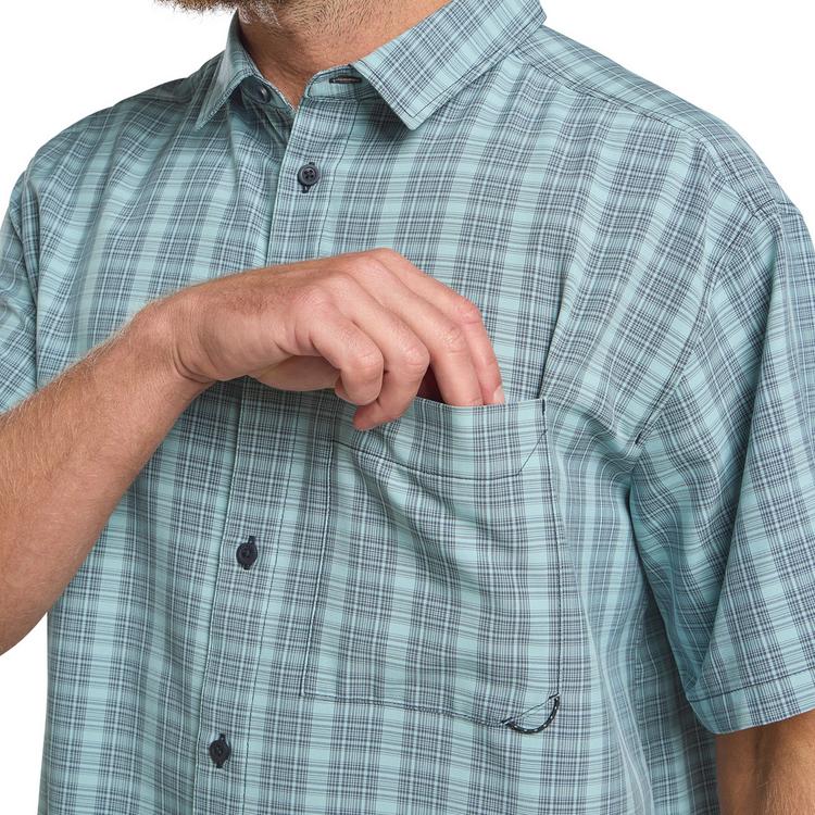 Jack Wolfskin Jack Wolfskin MESETA SHIRT M Funktionsshirt Herren - CHECK dark navy - 2 | SportScheck