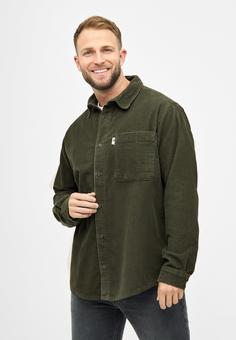 Rückansicht von NIKIN Treeplanter Overshirt Langarmhemd Grape Leaf