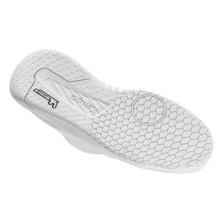 Kempa Kempa Kourtfly Kids Hallenschuhe Kinder - wei&szlig;/cyan/lila - 0 | SportScheck