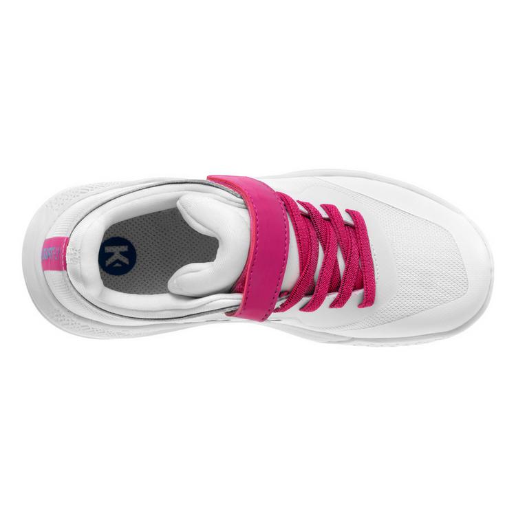 Kempa Kempa Kourtfly Kids Hallenschuhe Kinder - wei&szlig;/cyan/lila - 0 | SportScheck
